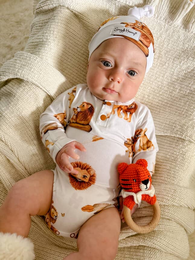 Tiger Cotton Rattle
