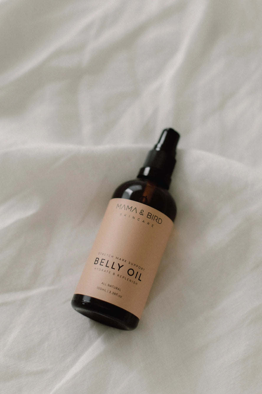 Pregnancy Belly and Body Oil for Stretching, Dry & Itchy Skin