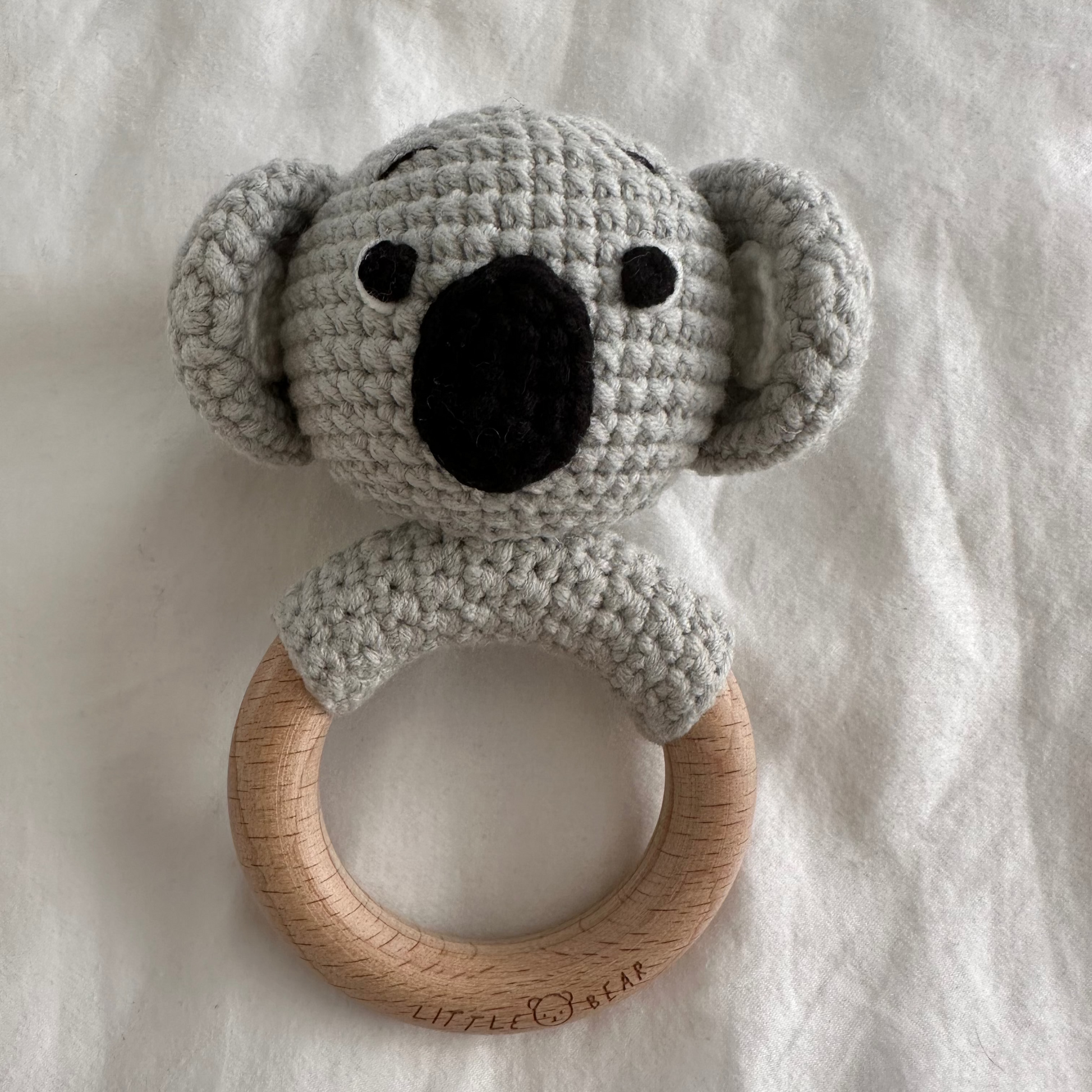 Koala Cotton Rattle