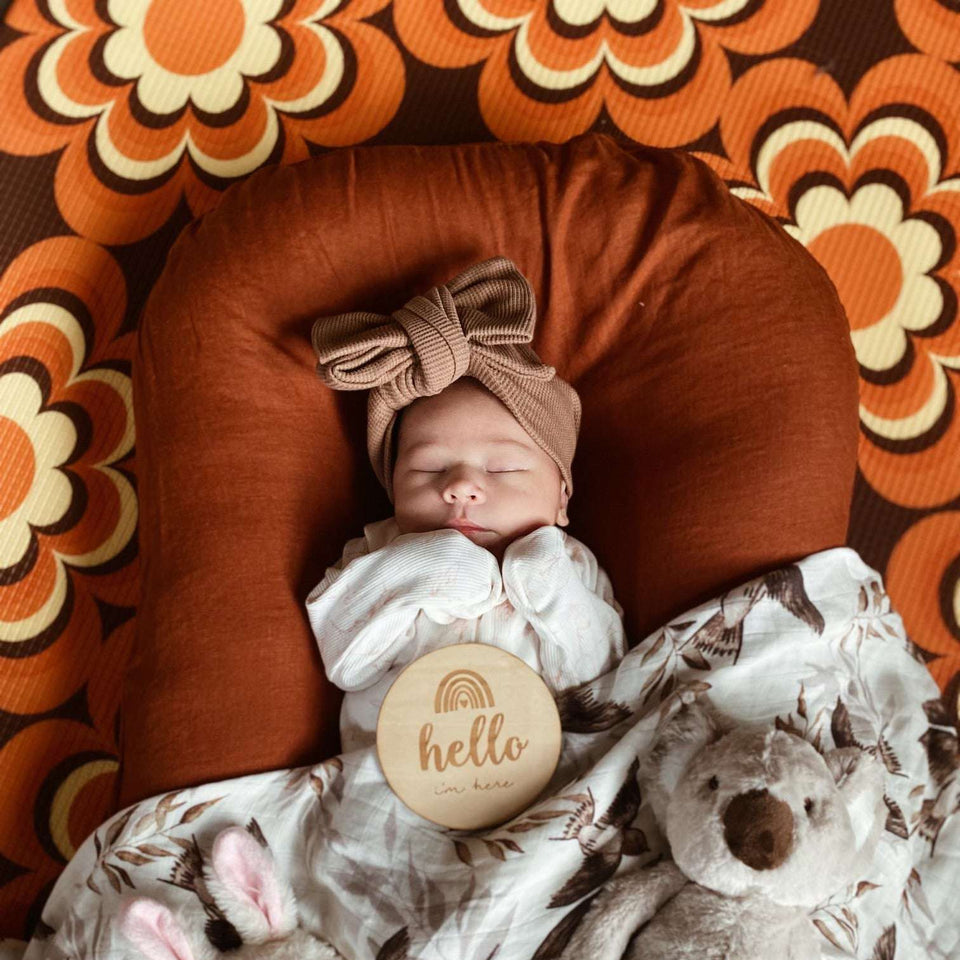 Rainbow Hello world and Milestone Cards - Sample