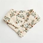 Floral Cotton Baby Bib