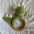 Dinosaur Cotton Rattle