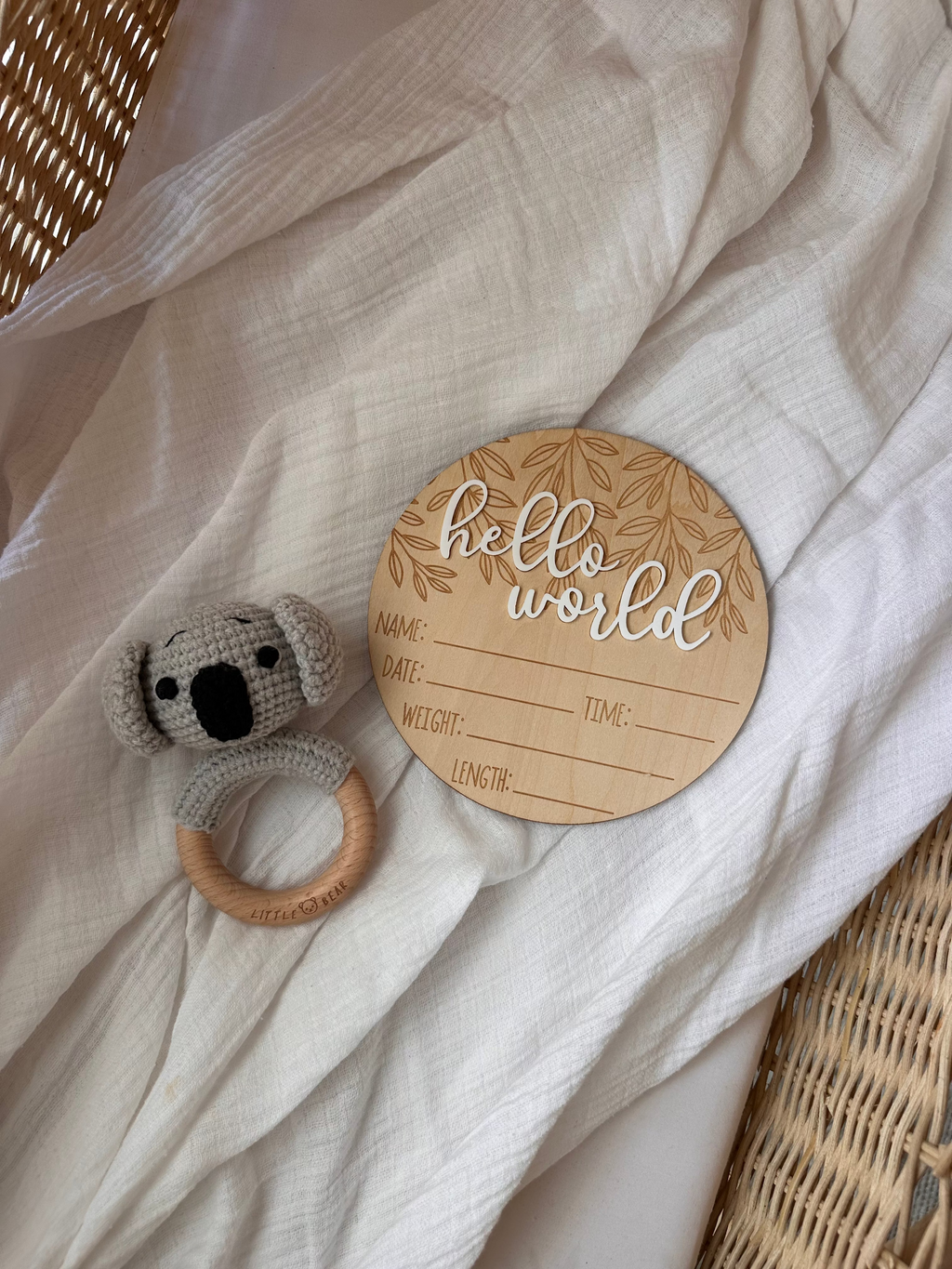 3D Hello World Announcement Card