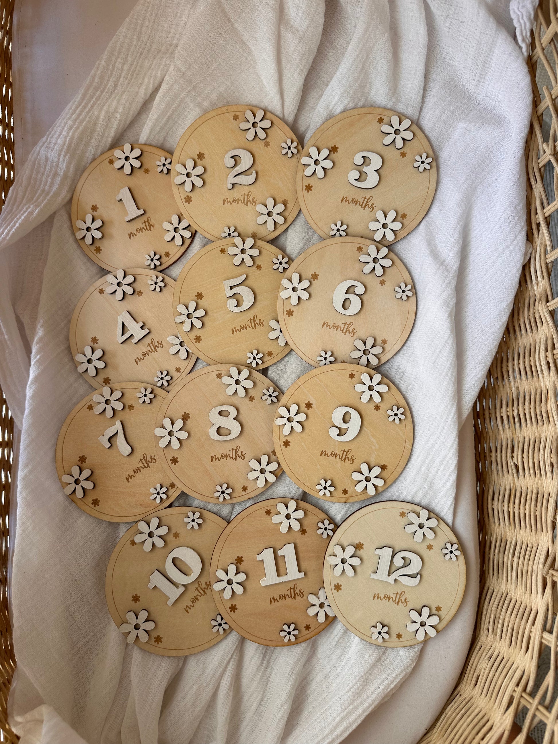 Daisy Milestone Cards