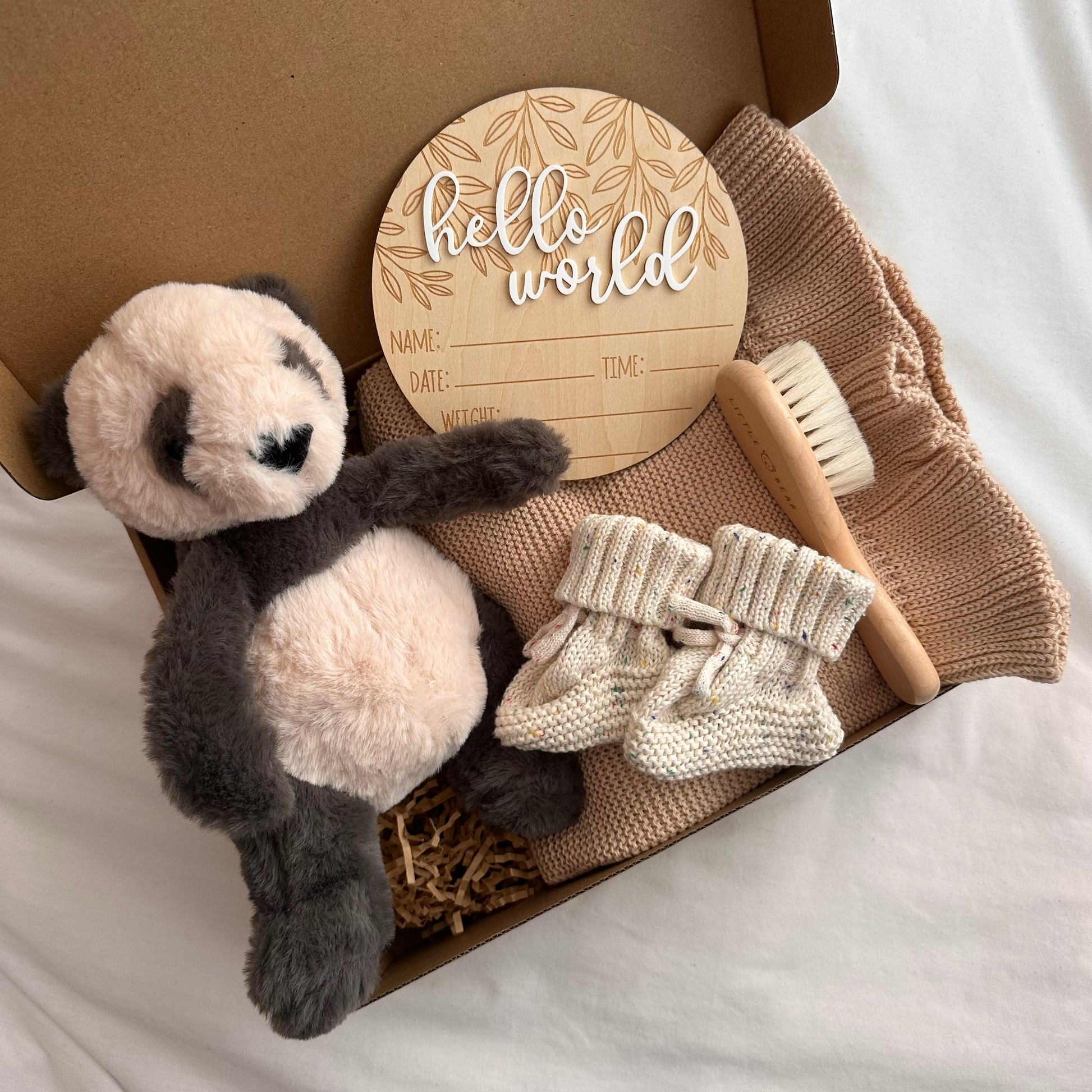 Panda Hugs Box
