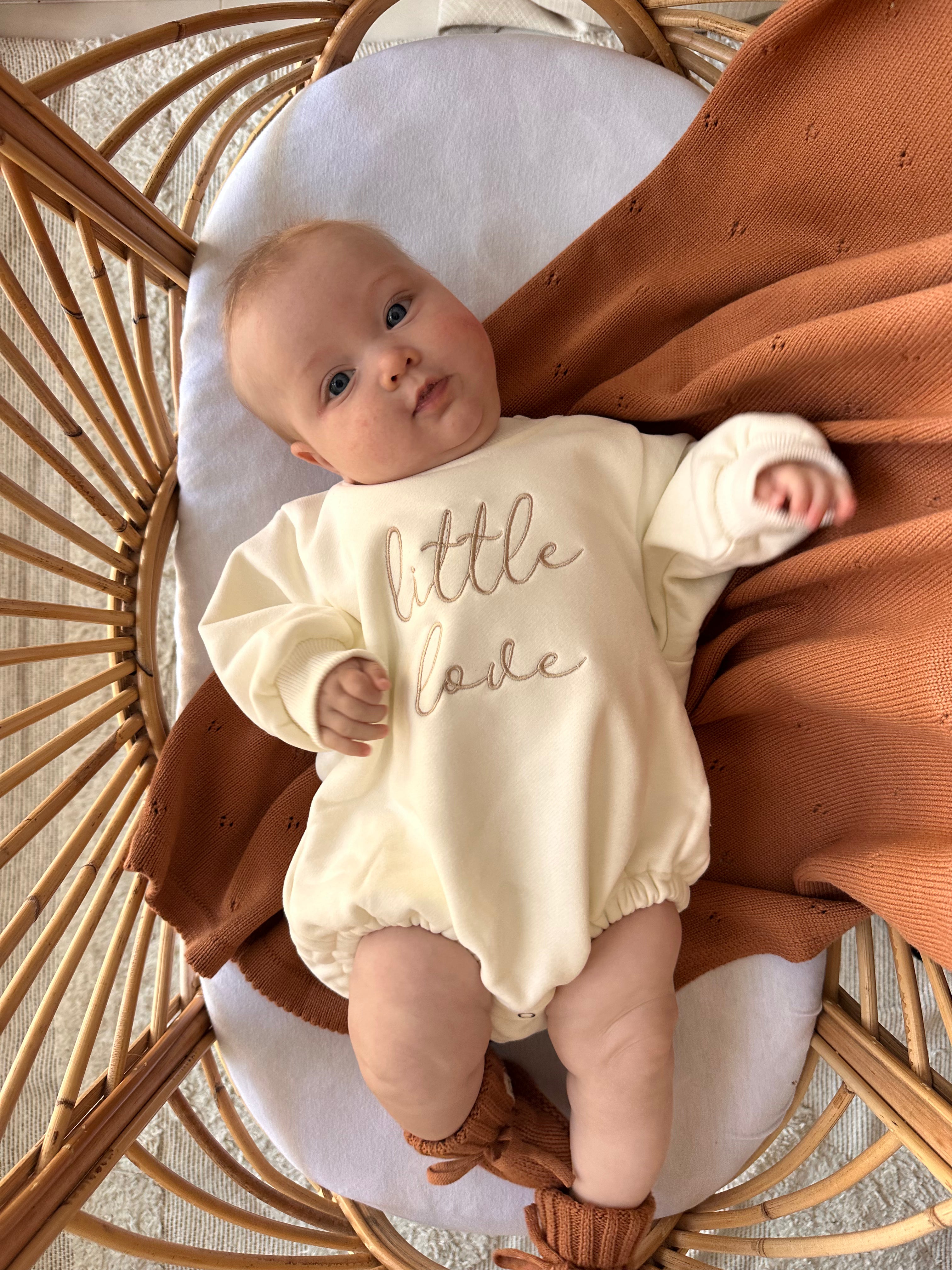 Little Love Bubble Romper - Vanilla