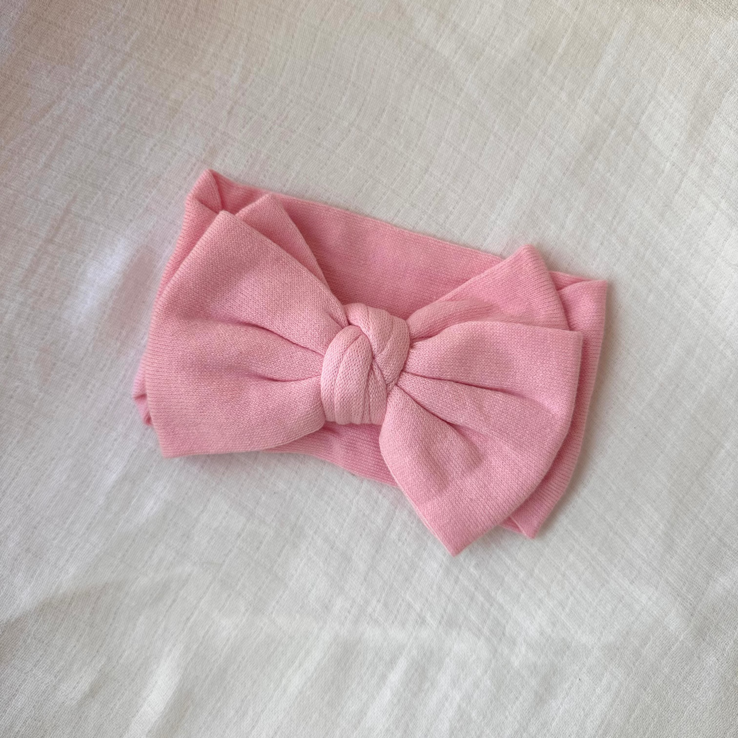 Oversized Bow Headband - Fairy Floss