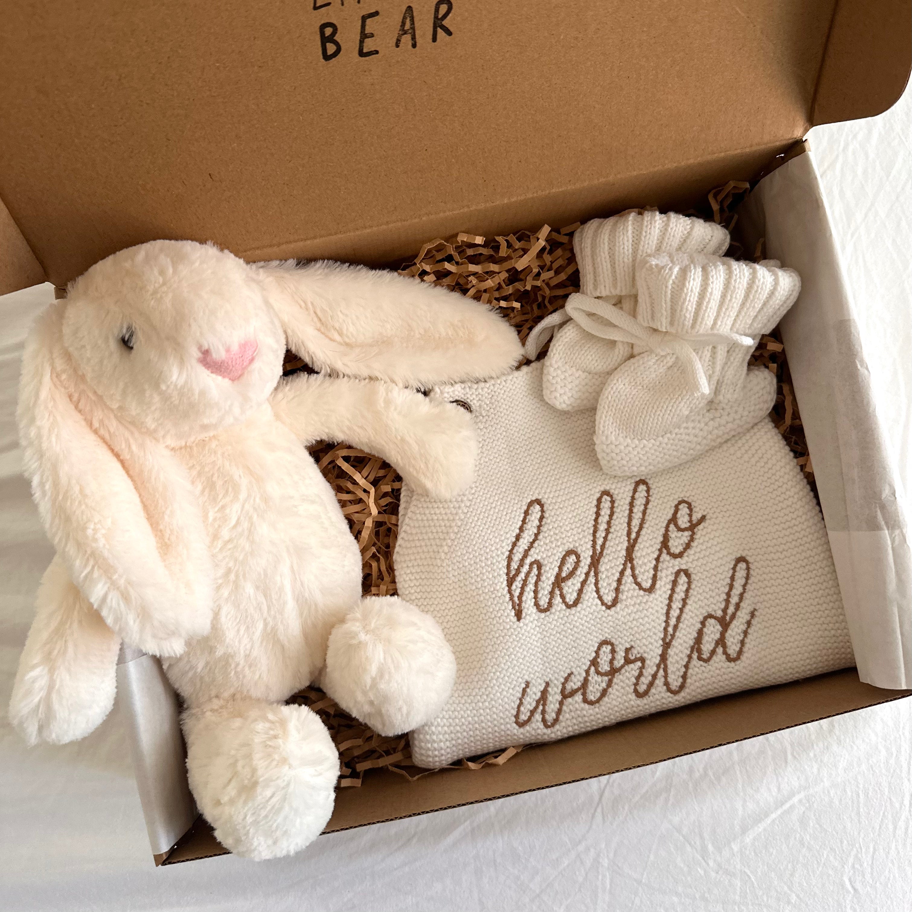 Little Bunny Box - White