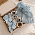 Twin Treasures Knit Box - Blue