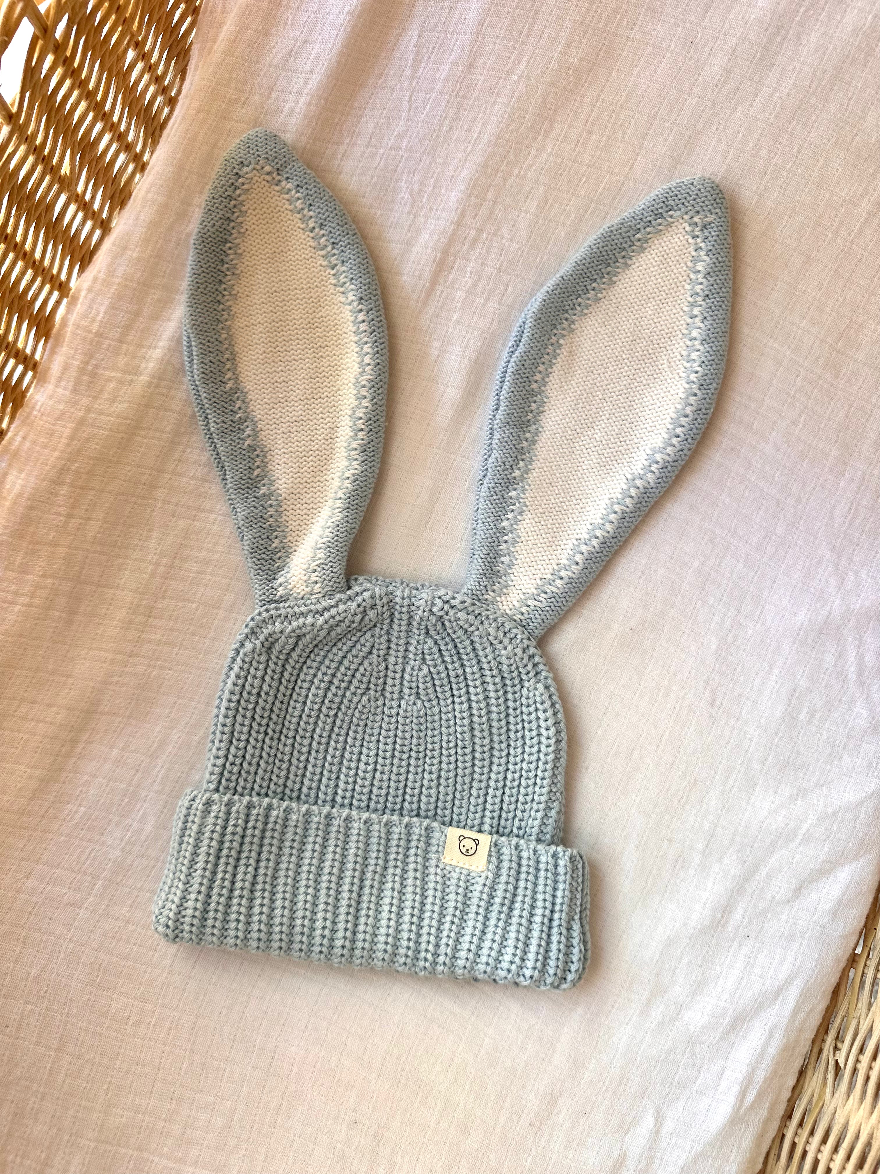 Bunny Beanie - Powder Blue