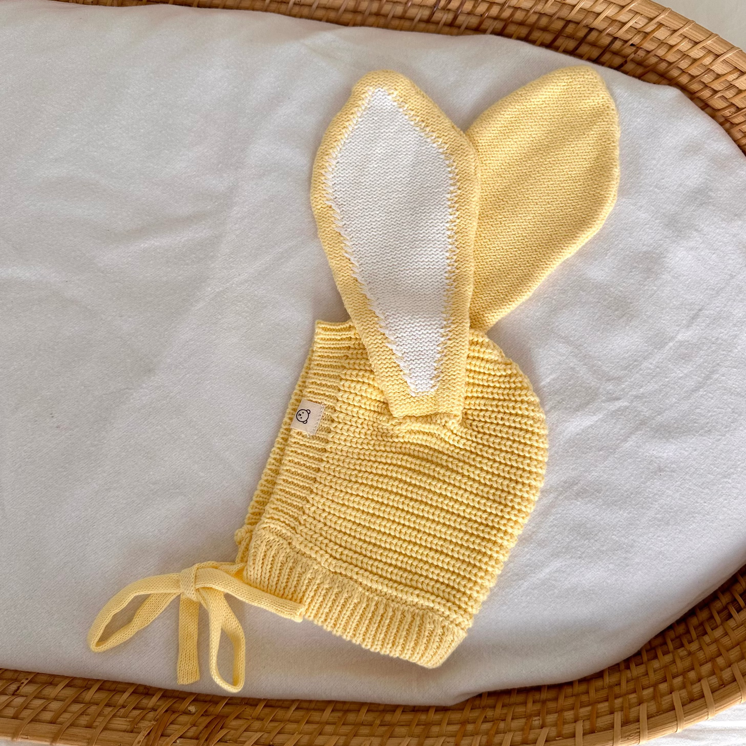 Bunny Bonnet - Yellow