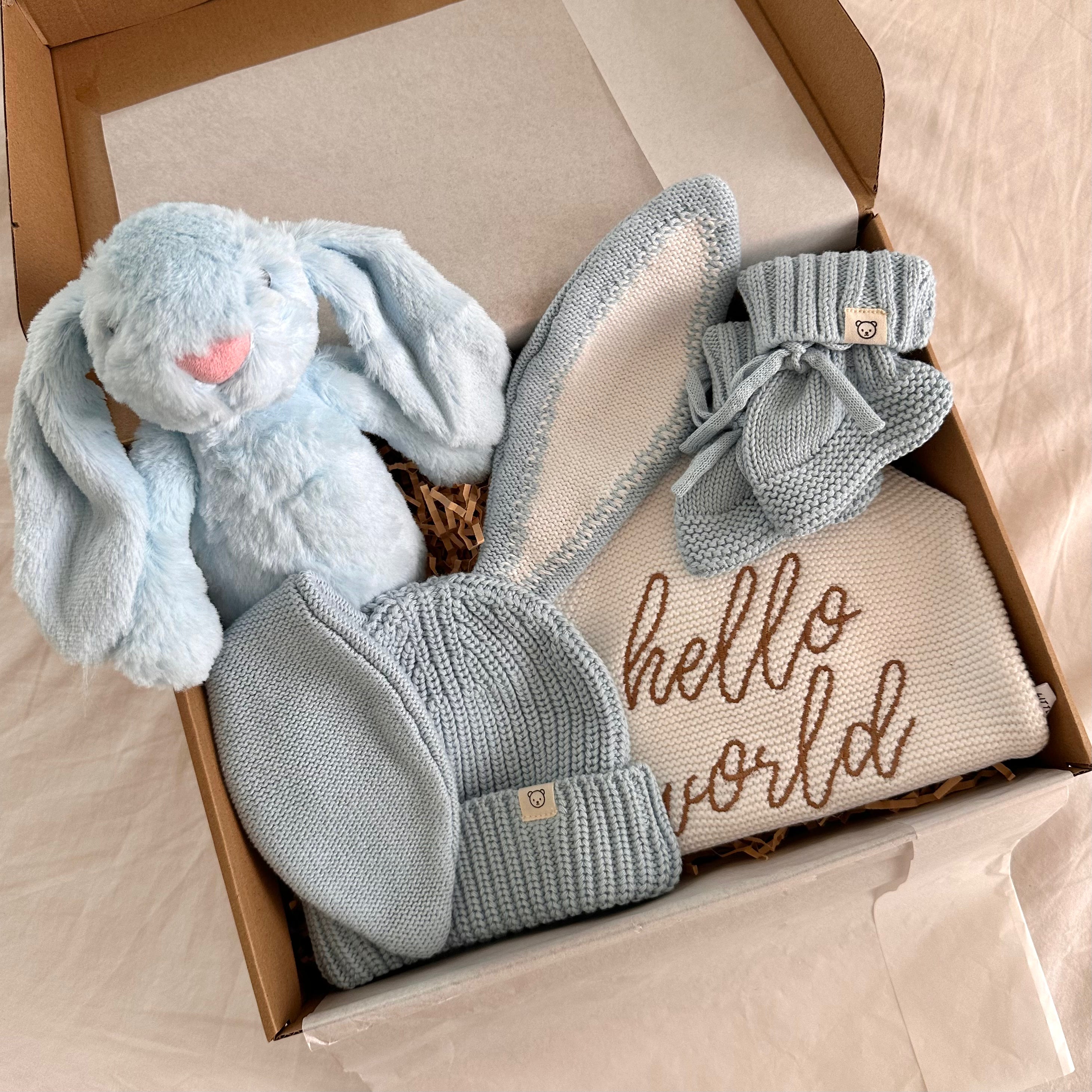 Hoppy Little Love Box - Blue