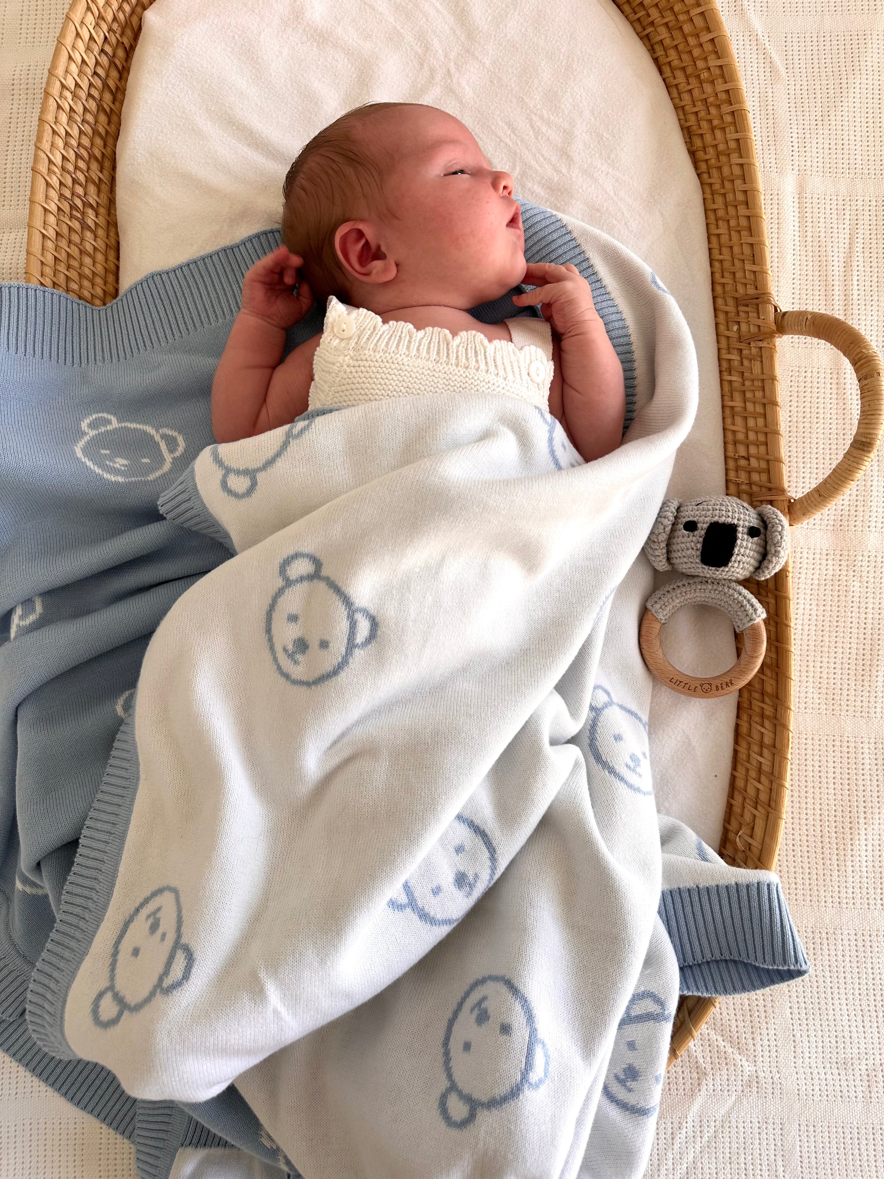 Koala Cotton Rattle