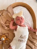 Bear Cotton Rattle
