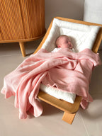 Fairy Floss 100% Cotton Ruffle Blanket