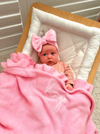 Oversized Bow Headband - Fairy Floss