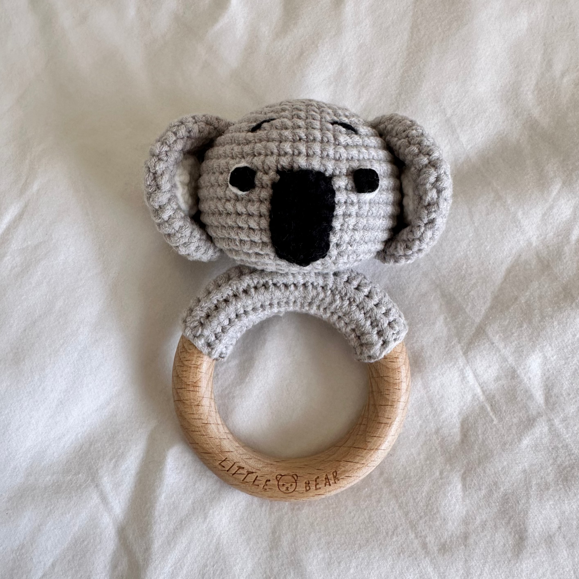 Koala Cotton Rattle - Sample