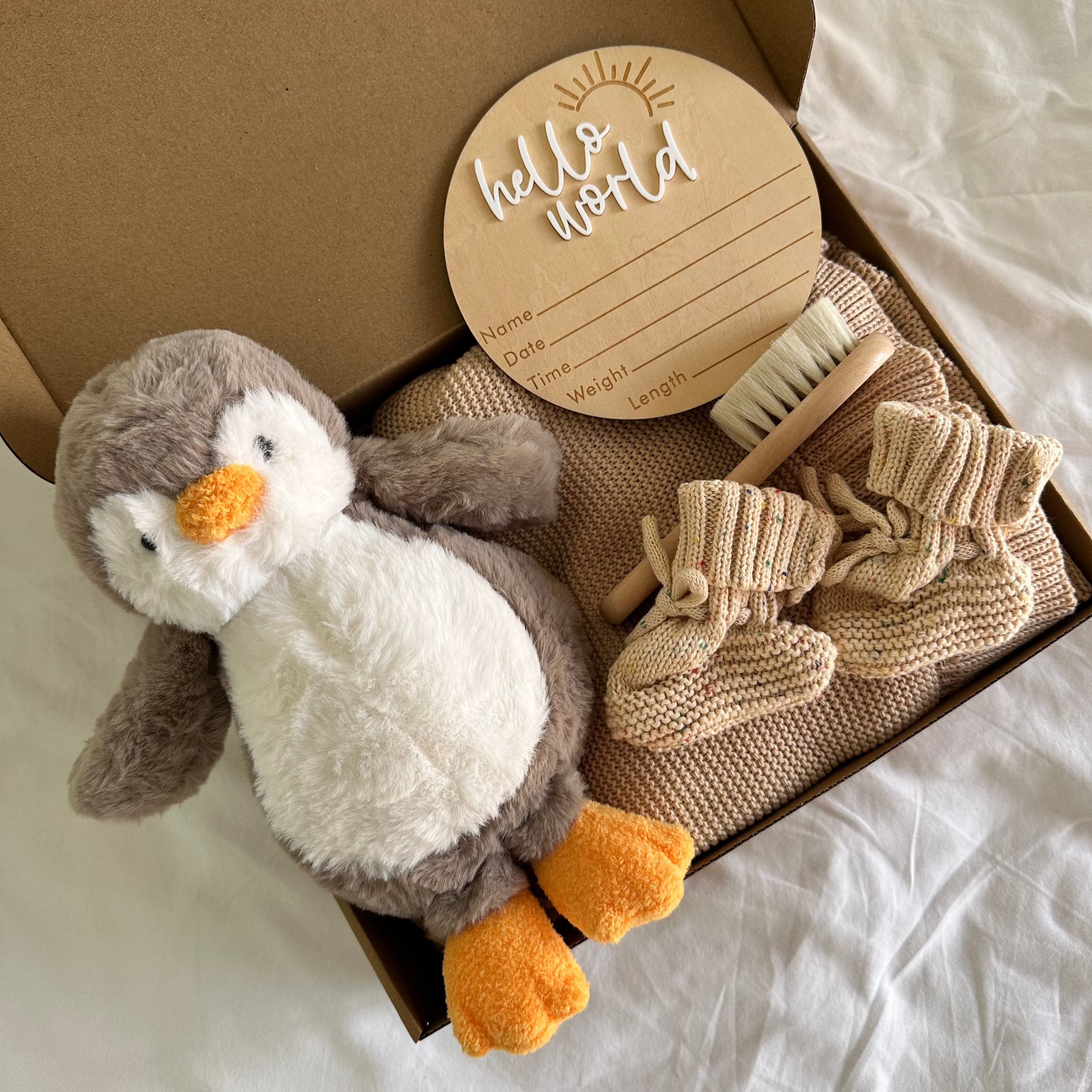 Little Penguin's Welcome Box