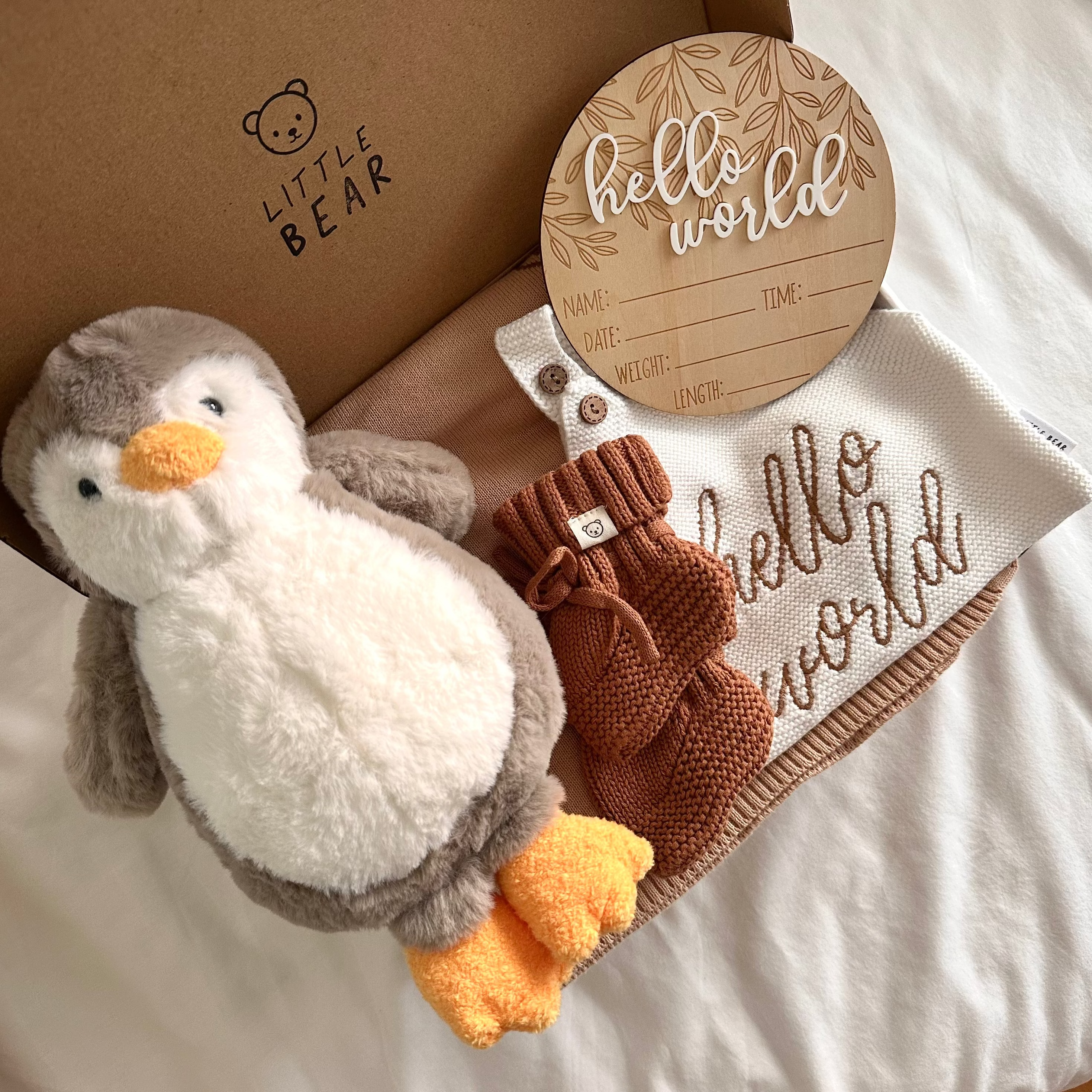 Little Penguin's Welcome Box