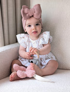 Mauve Cotton Headband