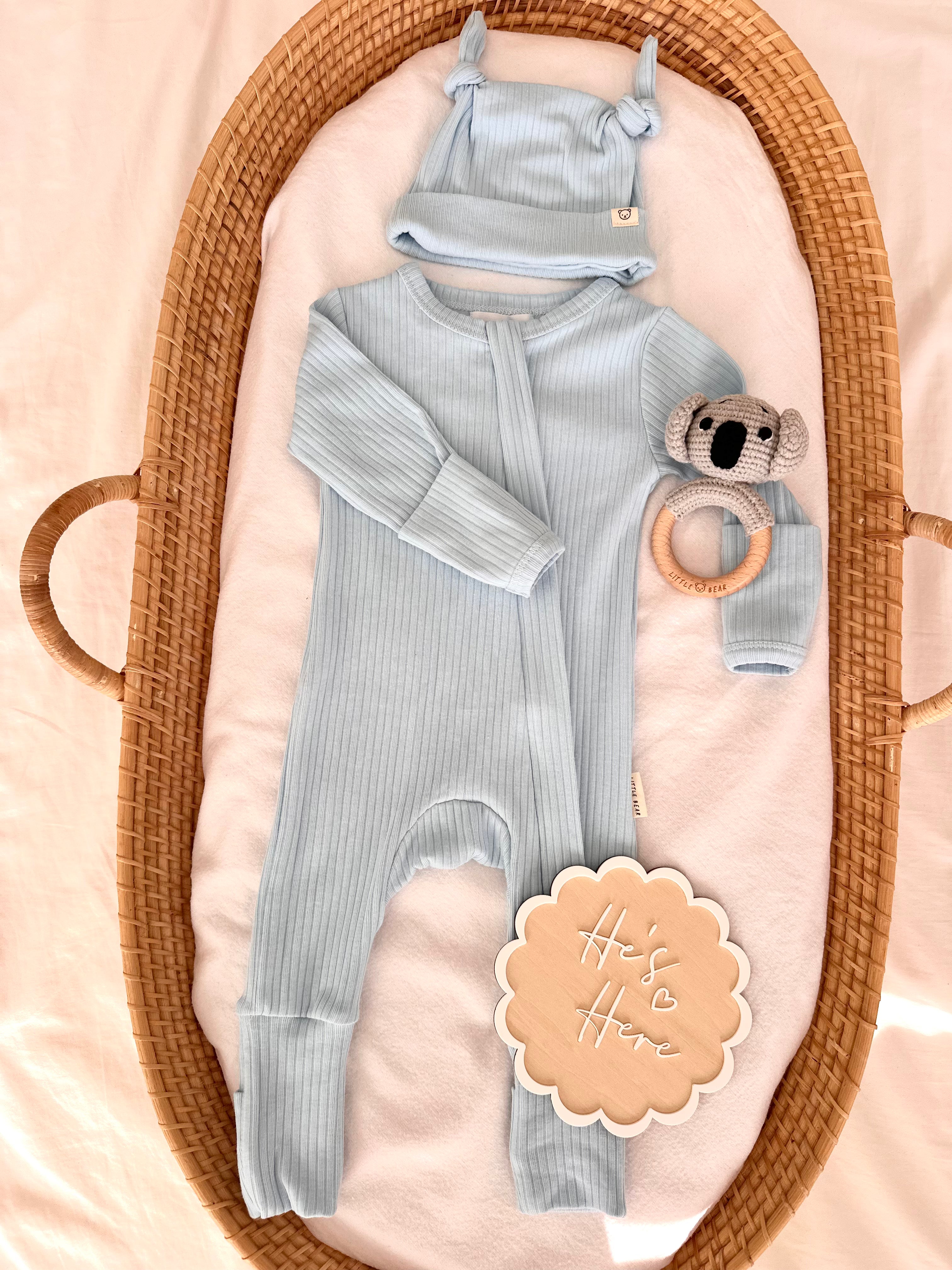 Birth Announcement Set  - Powder Blue