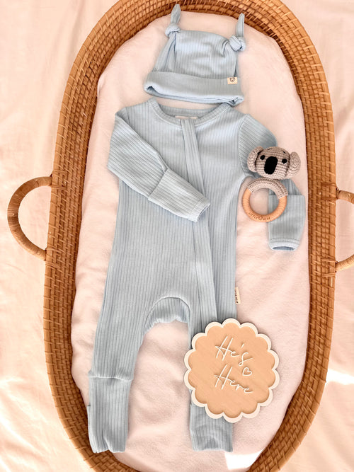 Birth Announcement Set  - Powder Blue
