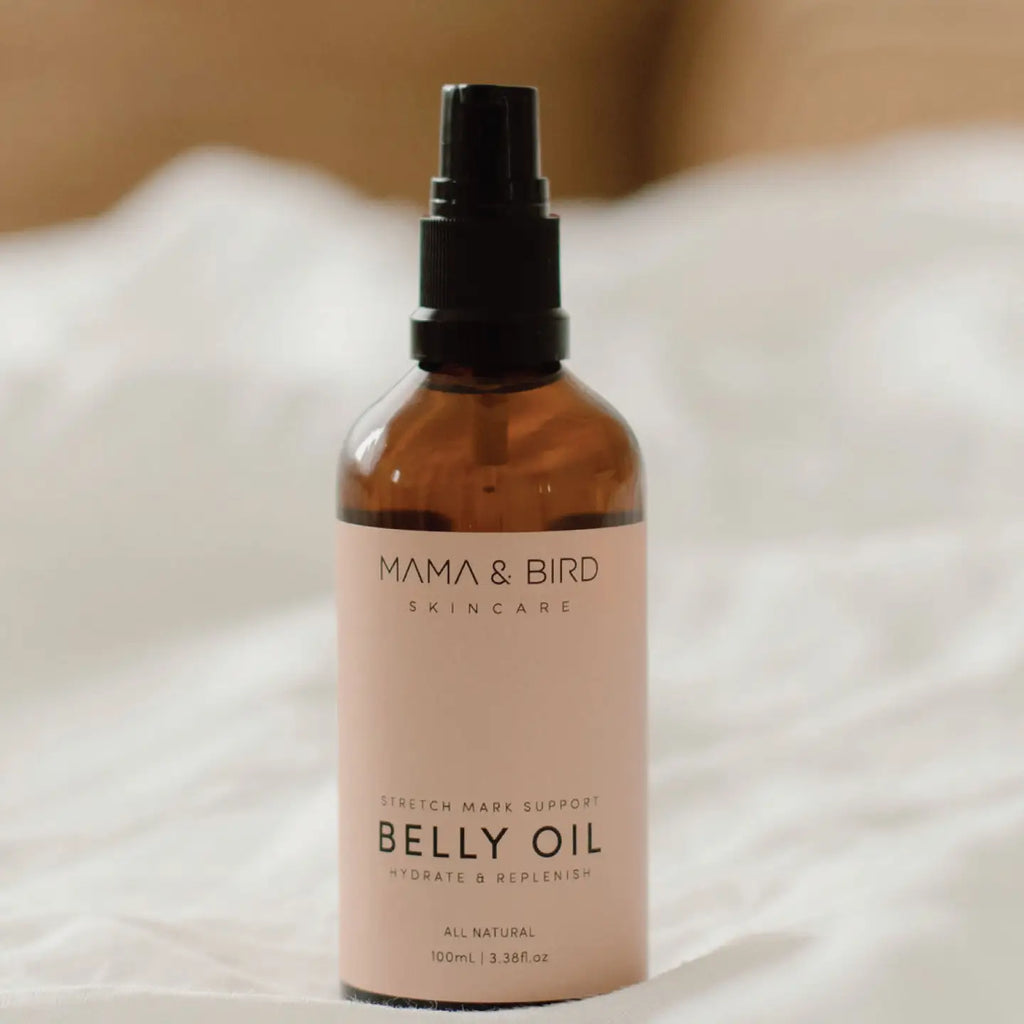Pregnancy Belly and Body Oil for Stretching, Dry & Itchy Skin
