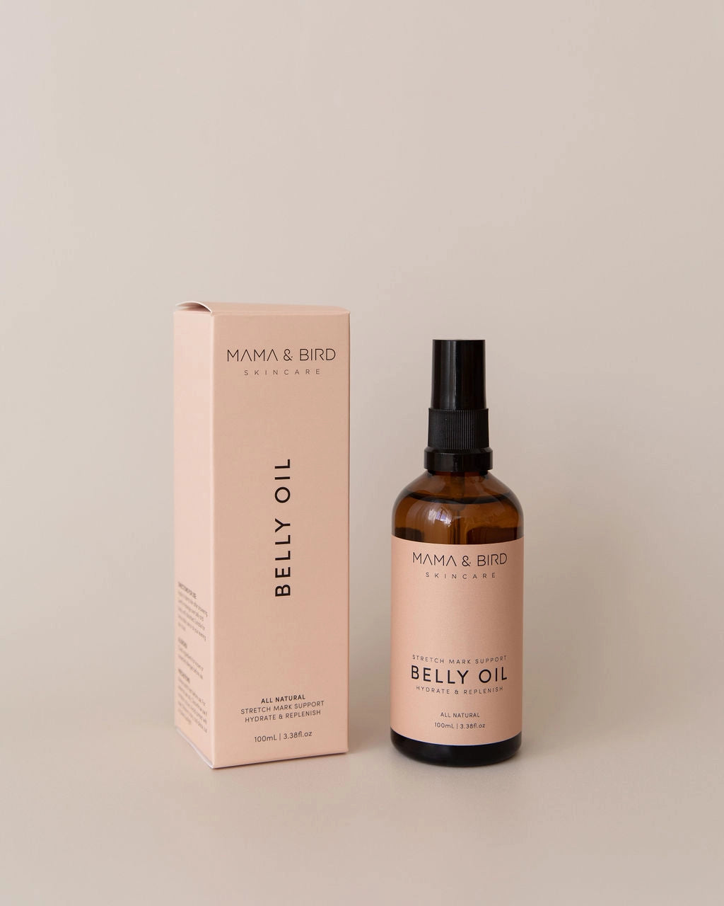 Pregnancy Belly and Body Oil for Stretching, Dry & Itchy Skin