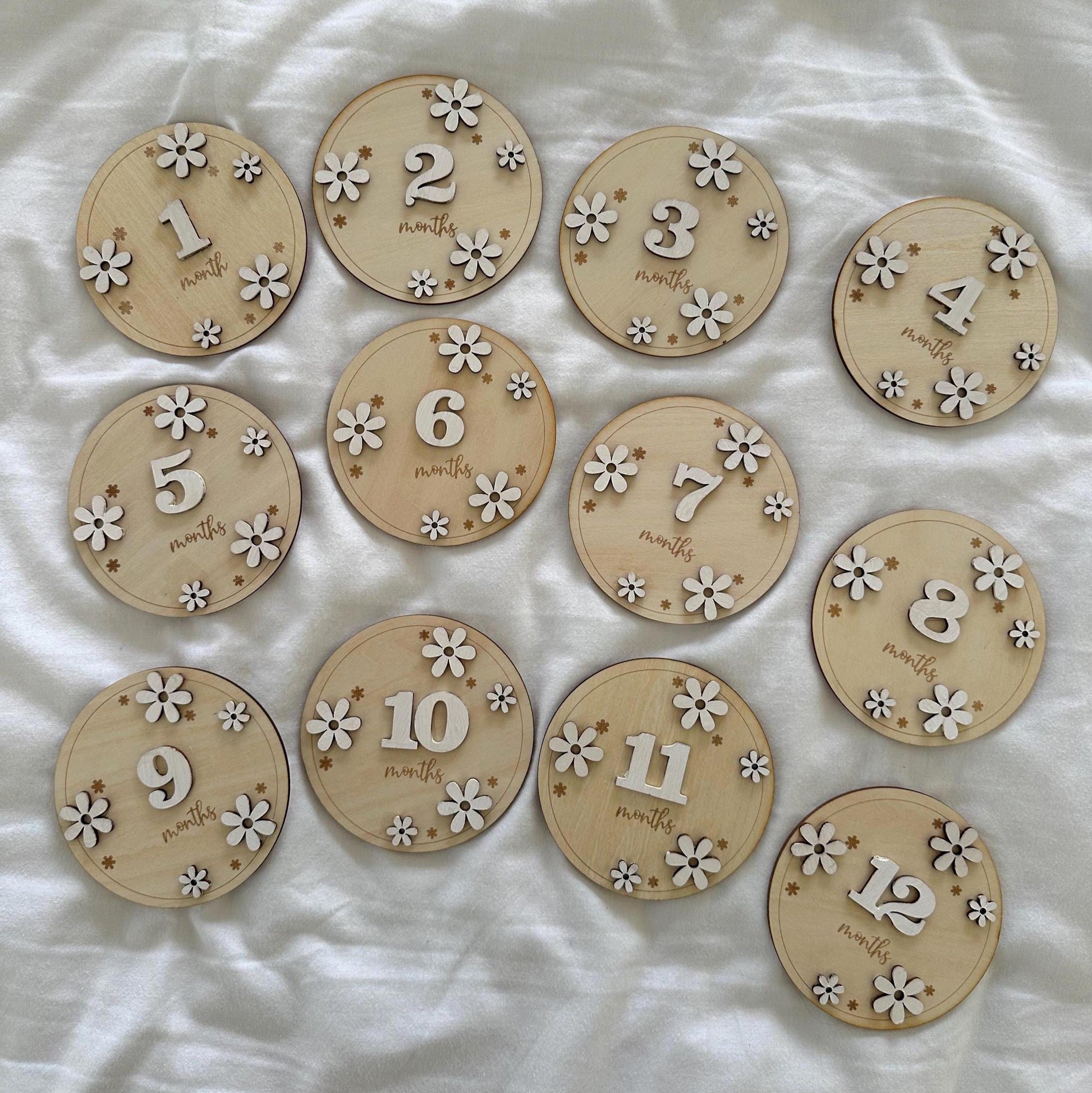 Daisy Milestone Cards