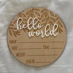 3D Hello World Announcement Card