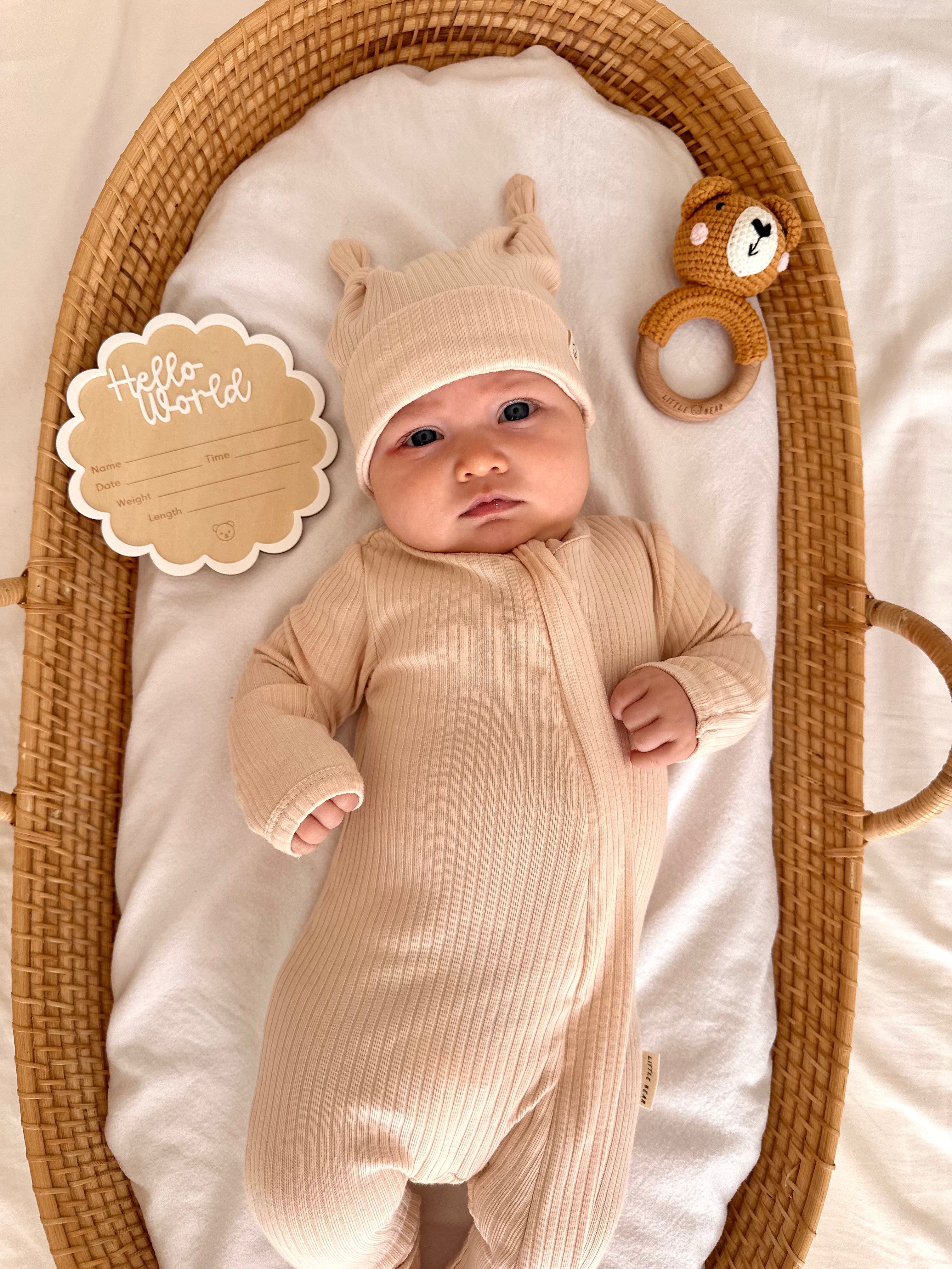 Birth Announcement Set  - Oat